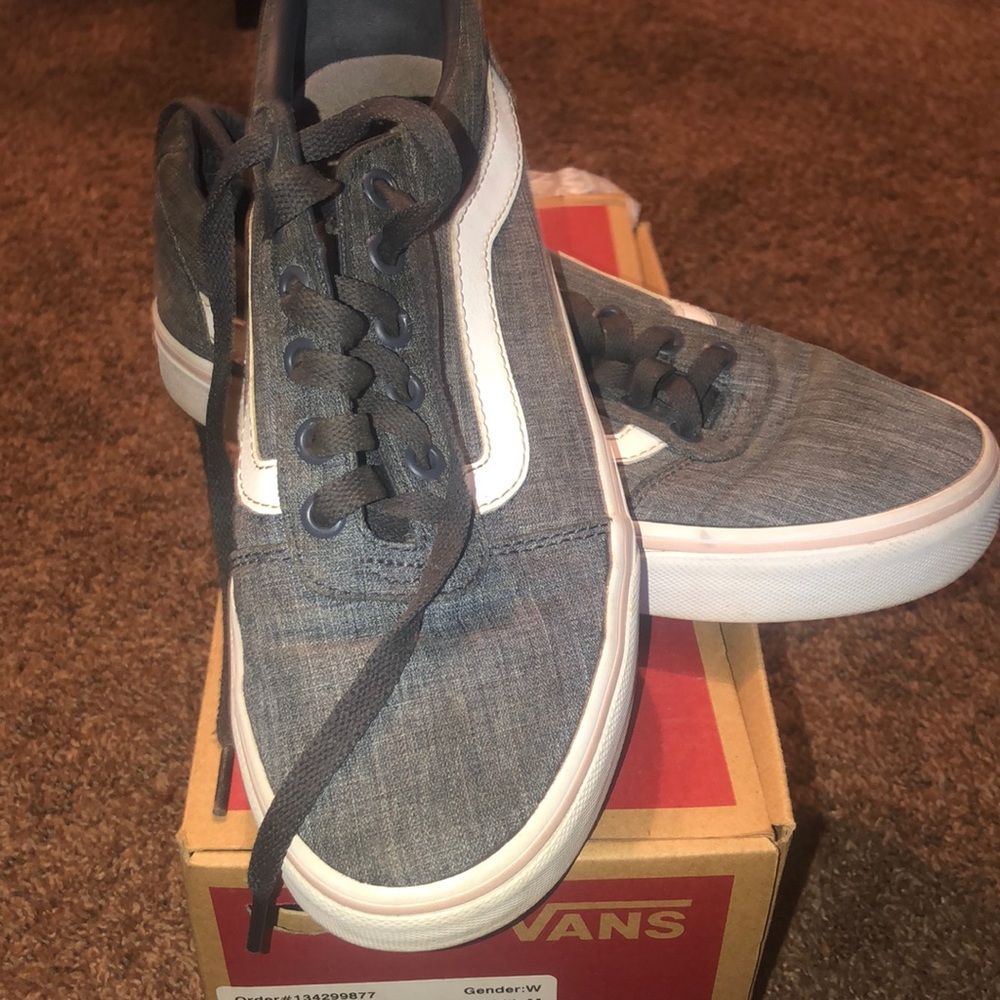 Vans grey and light pink
